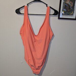 NWT Kona Sol Coral Pink Swimsuit M